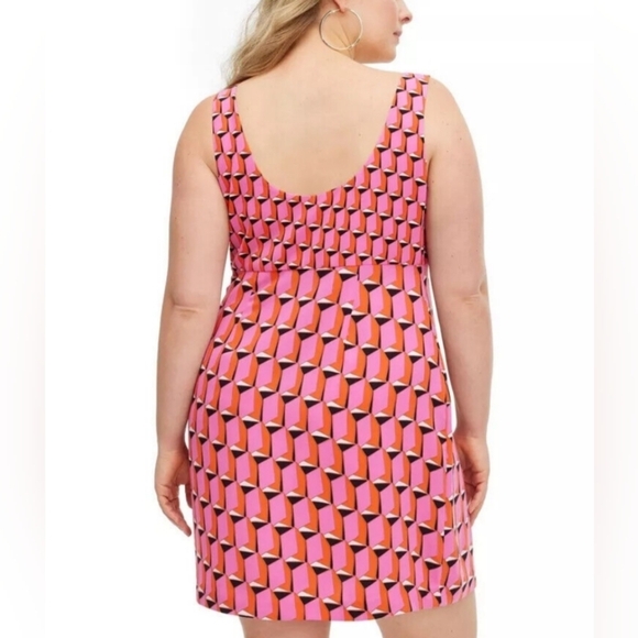 NWT Diane Von Furstenberg x Target Mini Shift Dress Size 8 - Picture 3 of 11